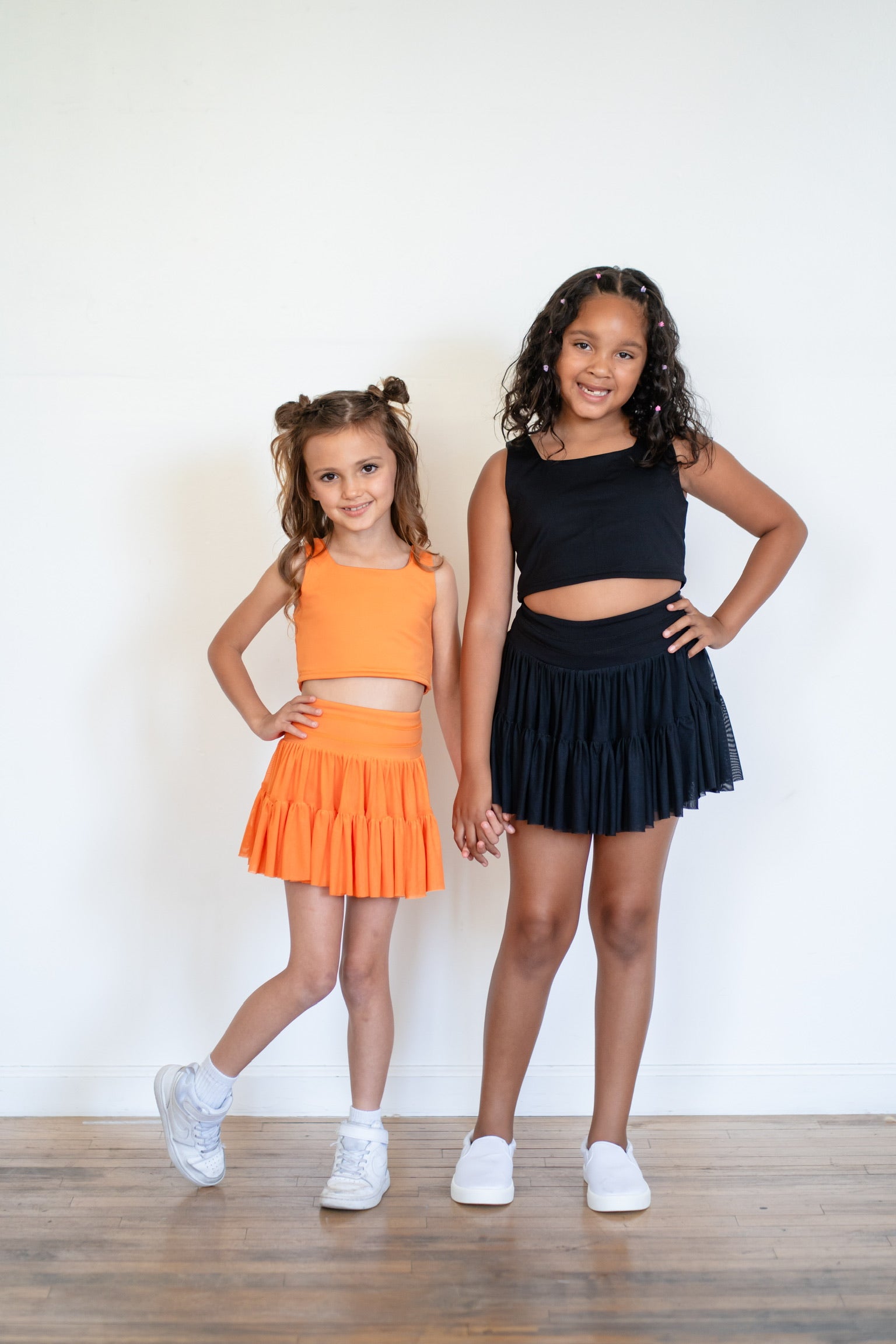 RTS - KIDS ATHLETIC MESH SKORT (CHOOSE COLOR)