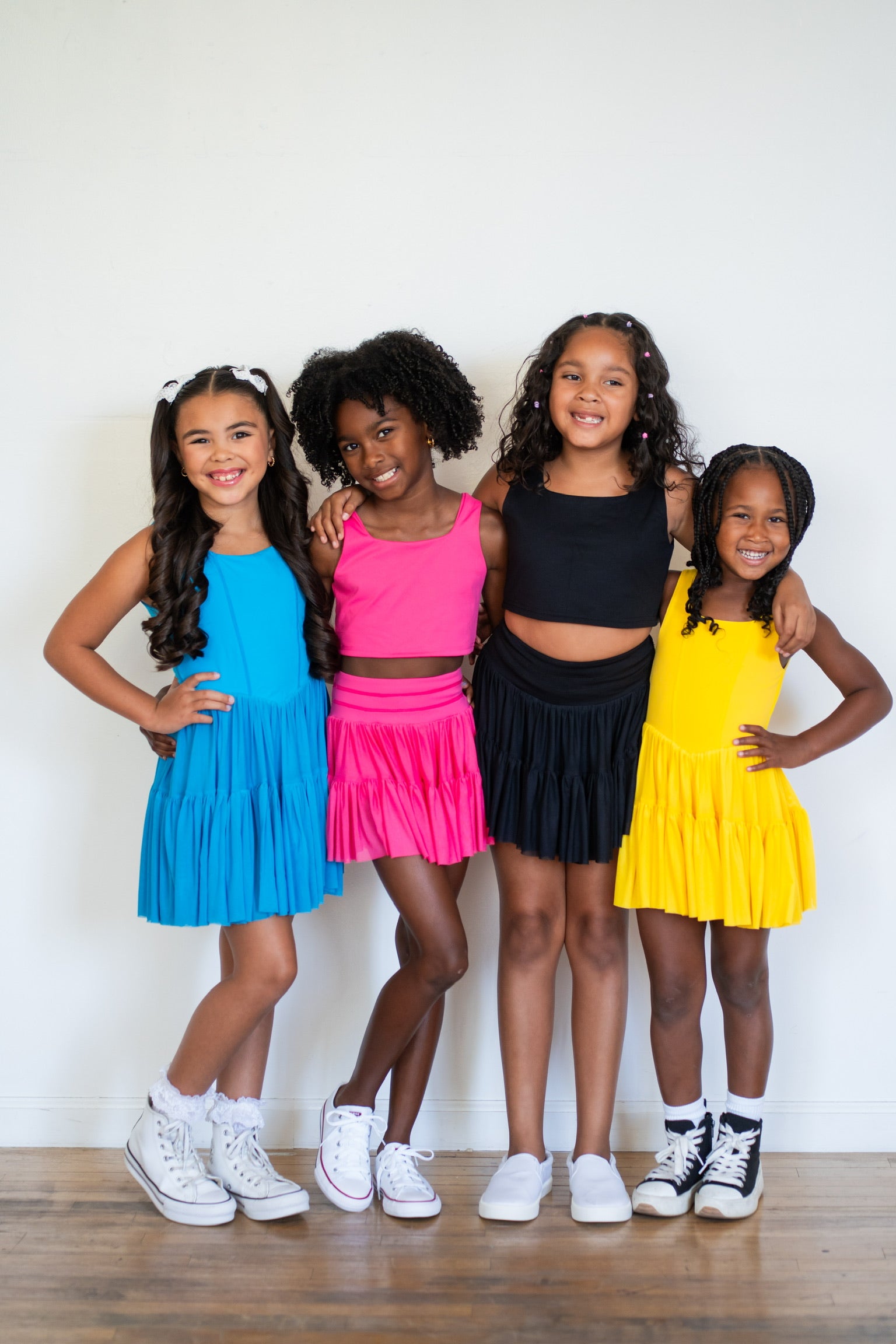 RTS- KIDS ATHLETIC MESH DRESS